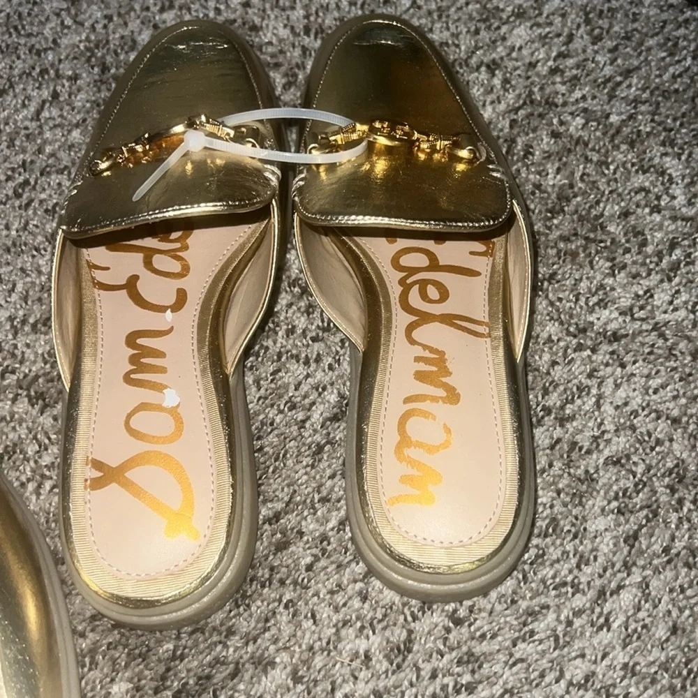 Sam Edelman Linnie Bit Metallic Mule - Picture 10 of 17